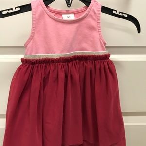 Hanna Andersson pink swish dress 80